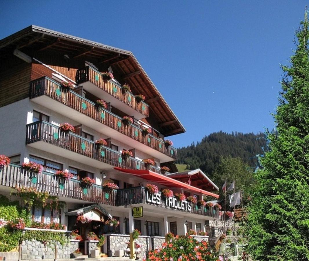 Hotel Les Triolets Châtel Exterior foto