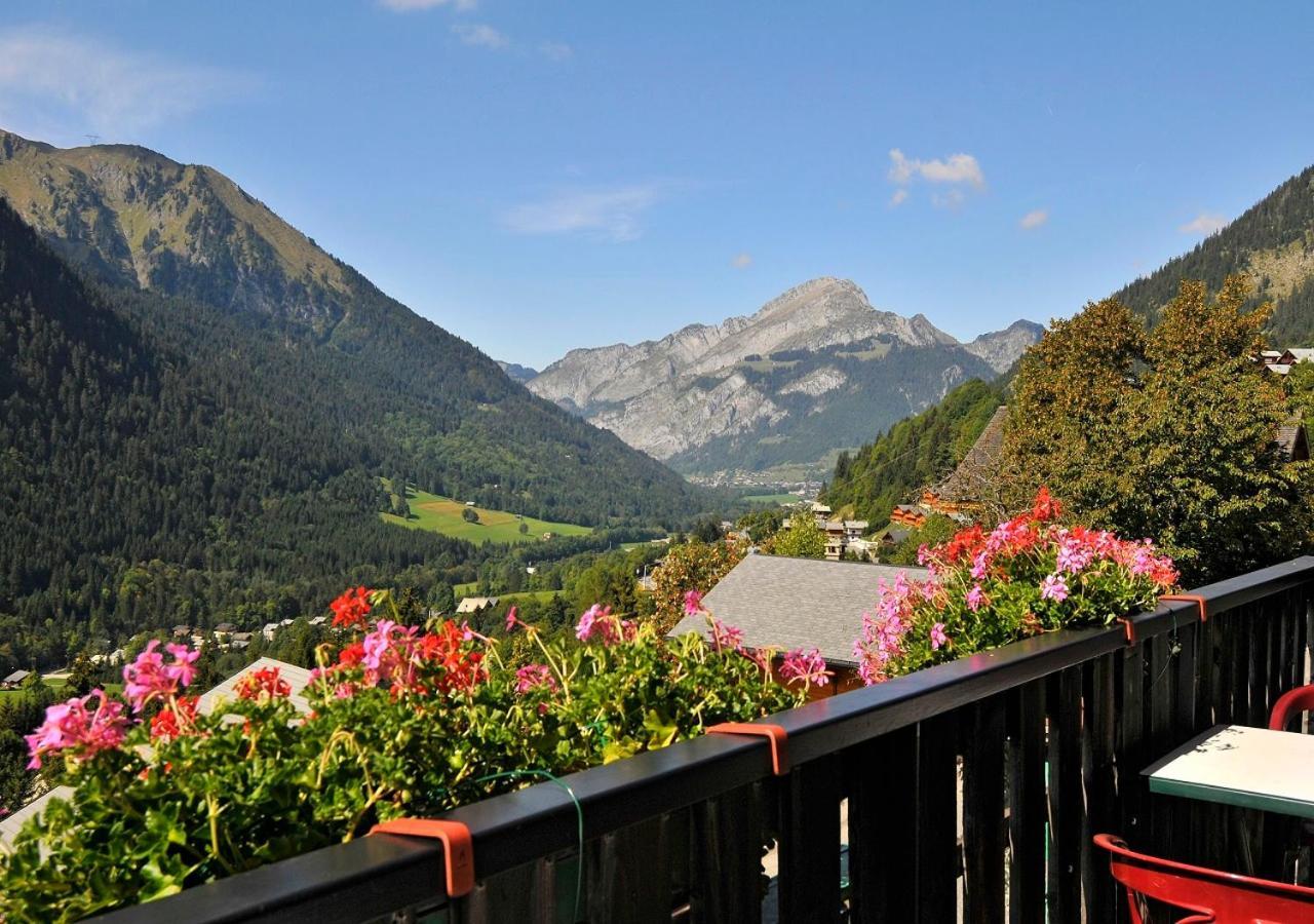 Hotel Les Triolets Châtel Exterior foto