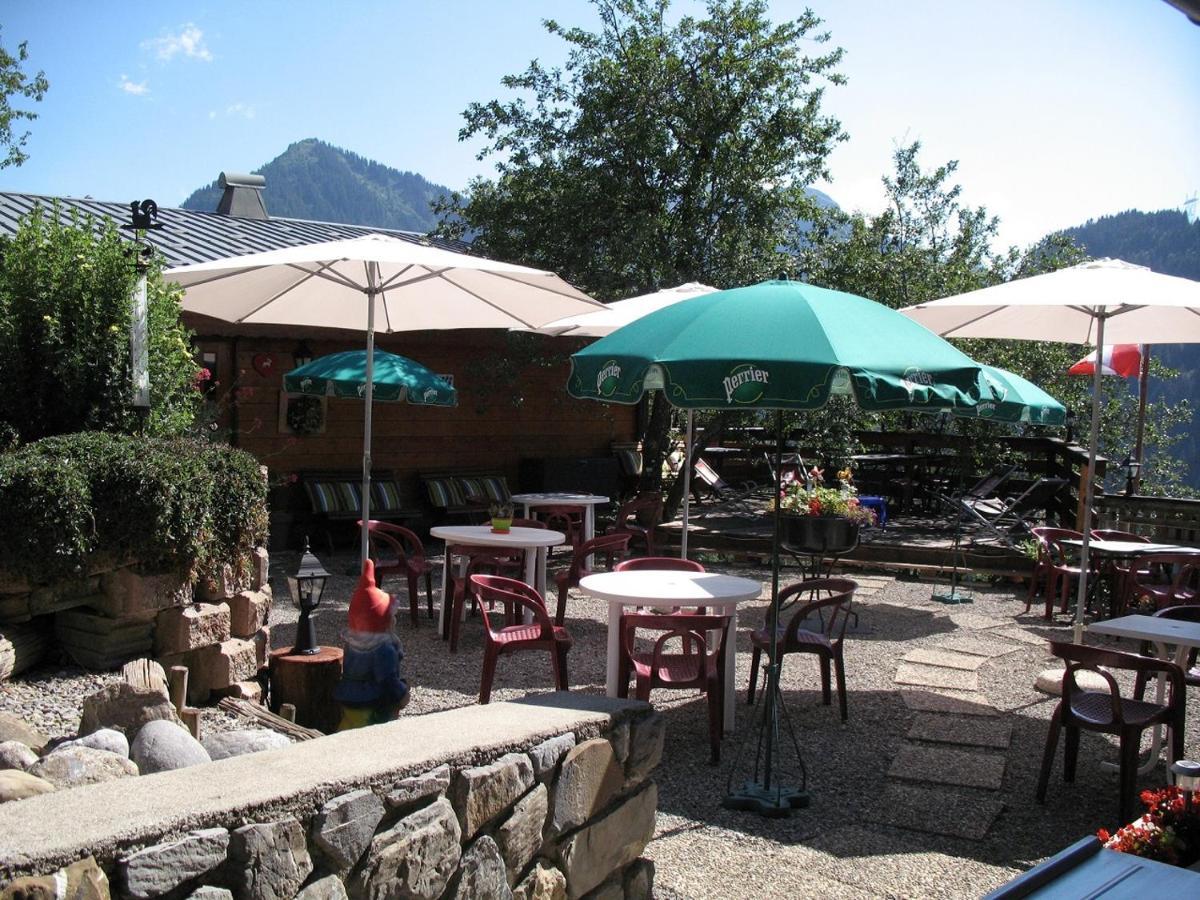 Hotel Les Triolets Châtel Exterior foto