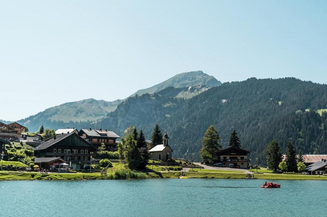 Hotel Les Triolets Châtel Exterior foto